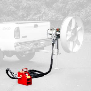 GMP Hydraulically Limited Cable Puller Motor with Foot Control Valve and Hydraulic Hoses